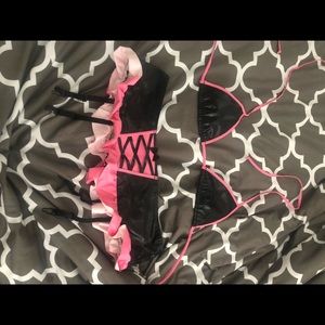 LEG AVENUE costume top and skirt